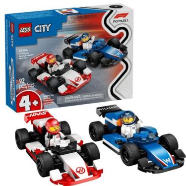 Imagem de Lego City Carros da Williams Racing e Haas F1 60464