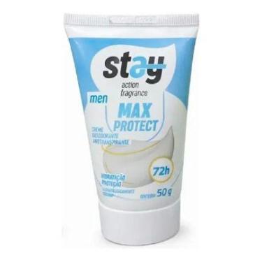Imagem de Creme Desodorante Antitranspirante Stay Max Protect Men 50g - Proteção