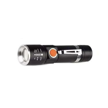 Imagem de Lanterna Tática LED Recarregável USB - Bomvink