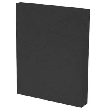 Imagem de Capa Para Encadernação PP A4 Preto C/ 50 Unidades - Marketmil