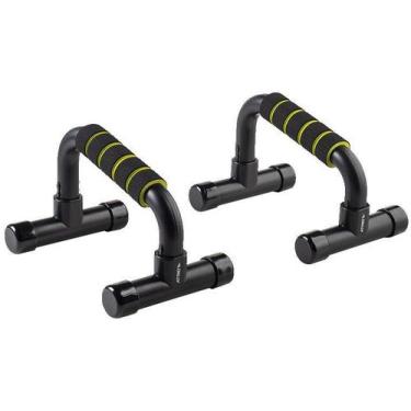 Imagem de Apoio para Flexão Fitness Preto/Neon - ES240 Atrio