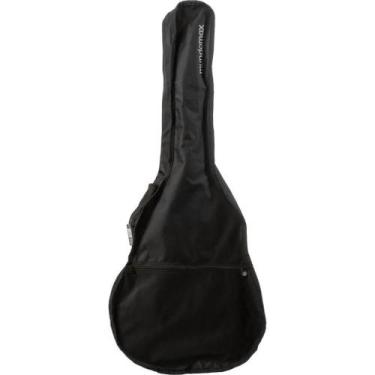 Imagem de Capa Para Violão Folk Jumbo Flat material sintético Premium Acolchoada