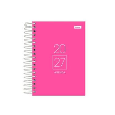 Imagem de Agenda Espiral Cliff Rosa 2027 - Foroni