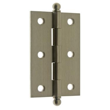 Imagem de idh by St. Simons 82517-015 Dobradiças de armário de 6,3 cm x 4,7 cm (par), 6,3 cm x 4,7 cm, níquel acetinado