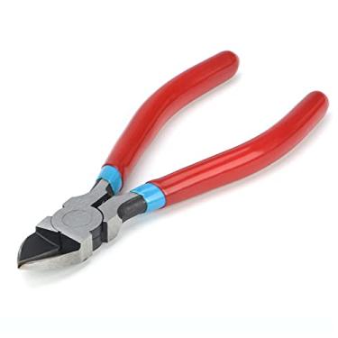 Imagem de iCrimp PL2100 Cortador de descarga diagonal, alicate de corte lateral de 12 cm, alicate de eletrônicos com ponta fina para terminais enrolados, fios macios, eletrônicos, fabricação de joias, fecho de zíper, plástico