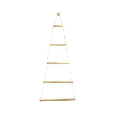 Imagem de Árvore de Natal Rústica de Madeira D&a 1,30cm