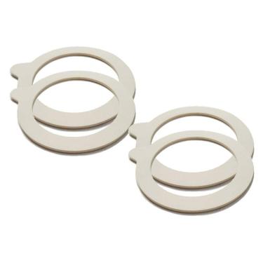 Imagem de Conj 4 Borracha Anel Vedação 90 mm P/ Pote Fido Bormioli Rocco