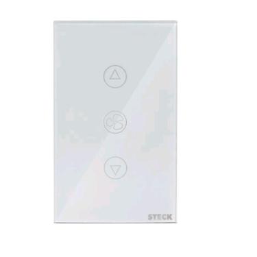 Imagem de Steck Smarteck Interruptor Ventilador Touch Branco