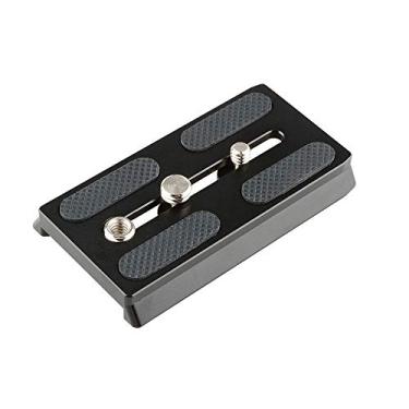 Imagem de Placa de base para câmera de liberação rápida com roscas de 1/4" e 3/8" compatíveis com tripé 577/501/504/701