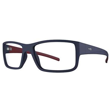 Imagem de Armação de Óculos Hb 93017 - 56 Azul Navy Marsala