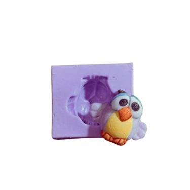 Imagem de Confeitaria dos moldes, F1186 MOLDE DE SILICONE CORUJA CONFEITARIA BISCUIT