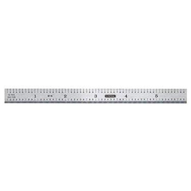 Imagem de General 676 Regra de aço rígido de 15 cm com graduações 4R