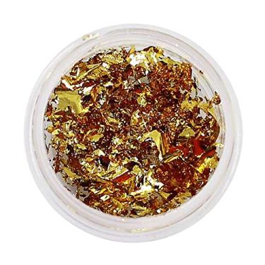 Imagem de Folha de ouro para unhas foil decoração encapsulamento