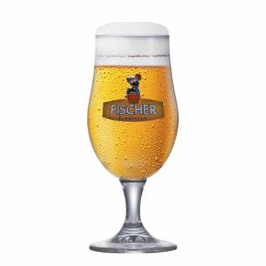 Imagem de Taça De Cerveja Rótulo Frases Fischer Cristal 350ml - Ruvolo