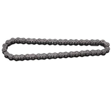 Imagem de Corrente Rolo Tensor 420 Corrente 42l Kit Liga de Aço Com Elo Mestre para Mini Bicicleta Tensor de Rolo Com Corrente