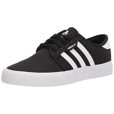 Imagem de adidas Originals Tênis masculino Seeley Xt, Preto/branco/branco, 8