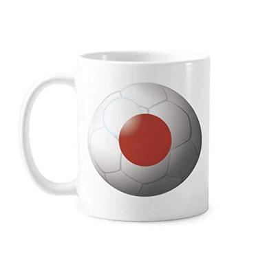 Imagem de Caneca de futebol americano da bandeira nacional do Japão cerâmica café porcelana caneca louça