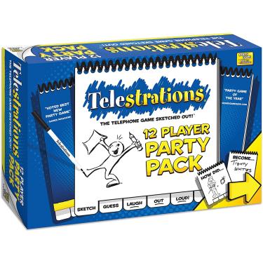 Jogo de Tabuleiro – Telestrations – 4 a 8 Jogadores – Galápagos - RioMar  Recife Online