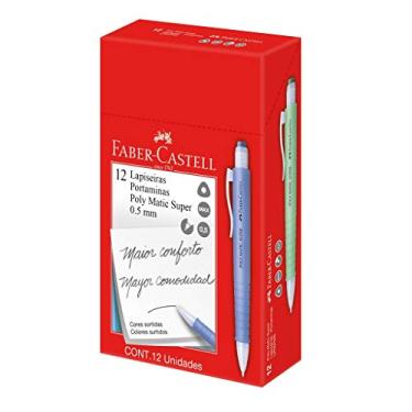 Imagem de Lapiseira, Faber-Castell LP05PMS, Multicor, 0.5 mm, Pacote de 12