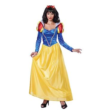 Imagem de California Costumes Fantasia feminina de Branca de Neve, Multicolorido., Small
