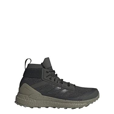 Imagem de adidas Womens Terrex Free Hiker Parley Hiking Hiking Sneakers Shoes Casual - Black,Grey - Size 9.5 M