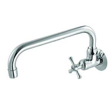 Imagem de Torneira Para Cozinha Parede Bica Móvel Tetra Meber