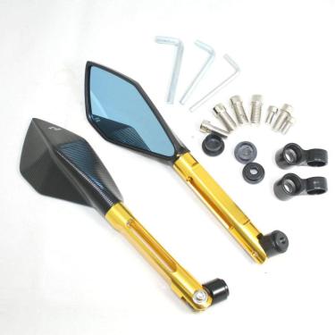 Imagem de Par Retrovisor Esportivo Twins Cor Xre CB 300F 250F Twister