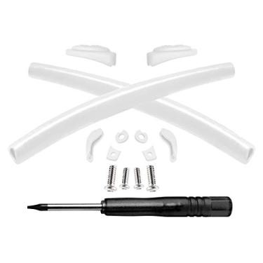 Imagem de Vonxyz Kits de borracha de substituição para óculos de sol Oakley Juliet - Branco