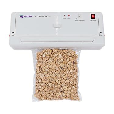 Imagem de Seladora a Vácuo Doméstica CPVS D Compacta, Uso Fácil e Ajuste de Selagem Até 280mm - 220V