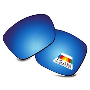 Imagem de Bwake Lentes de reposição para óculos de sol Oakley TwoFace XL OO9350 - Azul gelo polarizado