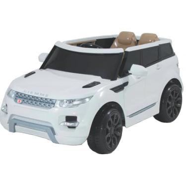 Imagem de Carrinho de Passeio Elétrico Infantil, A Bateria, Car One LR Elétrico, Biemme Branco