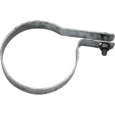 Imagem de Pulseira de tensão Jake Sales de 10 cm para cerca de elo de corrente – Use para poste de diâmetro externo de 10 cm – Faixa de tensão de elo de corrente galvanizado – Quantidade de 12