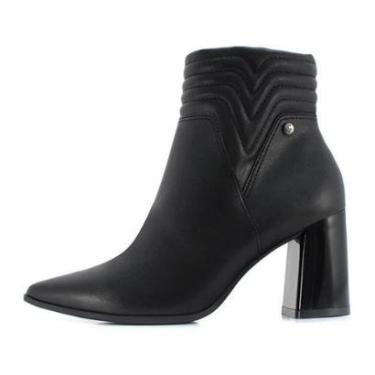 Imagem de Bota Ramarim Com Bico Fino E Salto Bloco - 23-58123-Feminino