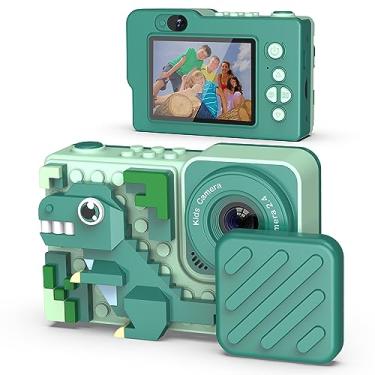 Imagem de Waayu Kids Camera, 1080P HD Digital Video Selfie Camera for Boys and Girls, Christmas Birthday Toy Gifts for 3 4 5 6 7 8 Years Old, Toddler Camera with 2.4 inch Screen-32GB SD Card-Dual Camera
