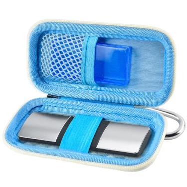 Imagem de Capa para monitor cardíaco compatível com AliveCor Kardia Mobile ECG/para KardiaMobile 6L para dispositivos Apple e Android - Apenas capa (azul)