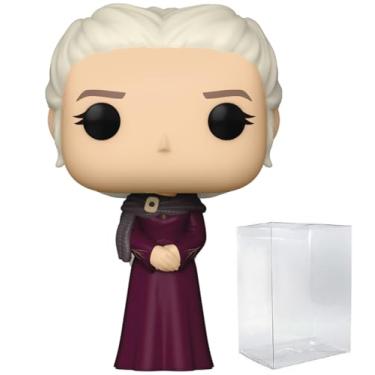Imagem de POP TV: House of the Dragon - Boneco de vinil Funko Rhaenyra Targaryen (incluído com caixa protetora compatível), multicolorido, 9,5 cm