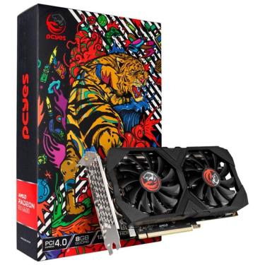 Imagem de Placa Vídeo Pcyes Amd Radeon Rx6600 Graffiti Series, 8Gb