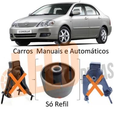Imagem de Bucha Refil Coxim Traseiro Motor Corolla 2002 2003 2004 2008 - Marbo