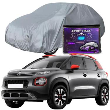 Imagem de Capa De Cobrir Carro Citroen C3 Air Cross Forrada Impermeável Armada F