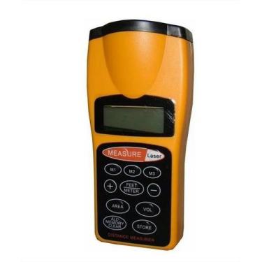 Imagem de Trena Digital Mira Laser Eletrônica Ultra Sônica Até 18 Mts - ultrason