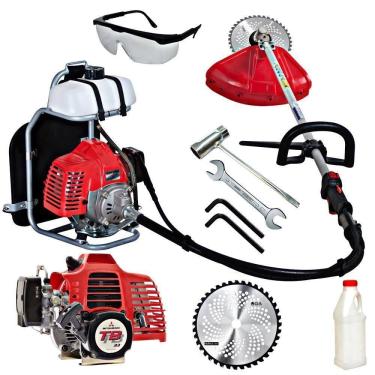 Imagem de Roçadeira Nakashi C330mbo à Gasolina 2t 33cc Uso Intensivo