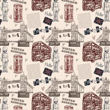 Imagem de Papel De Parede Reino Unido Londres Inglaterra Autocolante - LRP