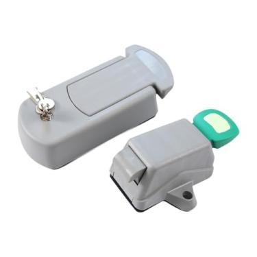 Imagem de Ioensy Maçaneta para porta de câmara fria Fechadura para porta de câmara fria HS-4100 Hardware Premium Multifuncional Fácil de instalar Trava industrial