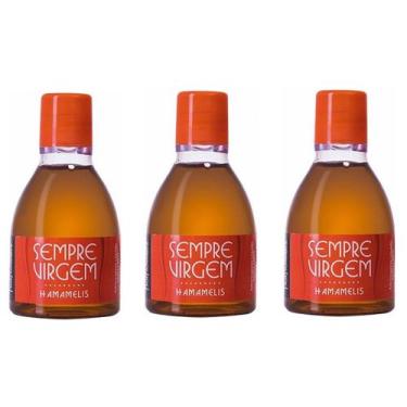 Imagem de 03 Adstringente Sempre Virgem 50ml Hamamelis Fique apertadinha P.R.O.M