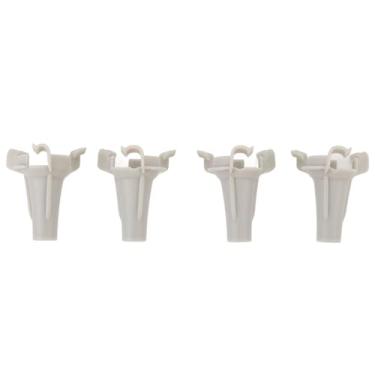 Imagem de Pernas de Extensão do Trem de Pouso do Drone, Elevação Leve de 10 Mm, Design Oco Interno, para Drone NEO (Cinza)