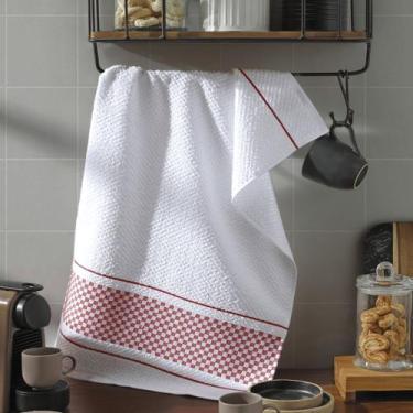 Imagem de Pano de copa vitoria para bordar 0,45 x 0,70 - Dohler, Vermelho