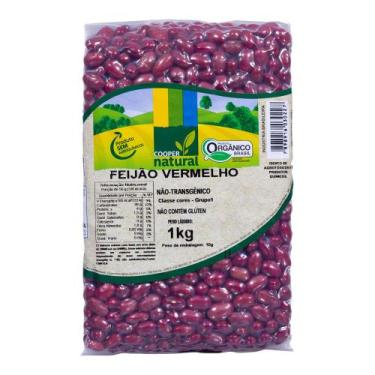 Imagem de Feijão Vermelho Orgânico Coopernatural 1kg