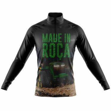 Imagem de Camisa Agro Manga Longa Masculina Proteção Solar Uv 50+ - Way, M, Made