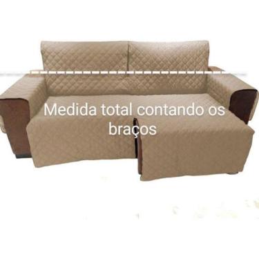 Imagem de Protetor Sofá 2.30m(medindo Com Braços)2 Modulos Retratil e reclinavel