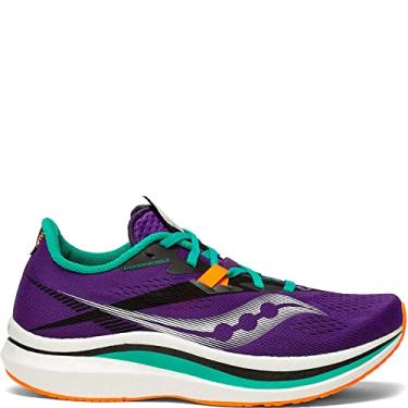 Imagem de Saucony Tênis de corrida feminino Endorphin Pro 2, Concord/Jade, 34